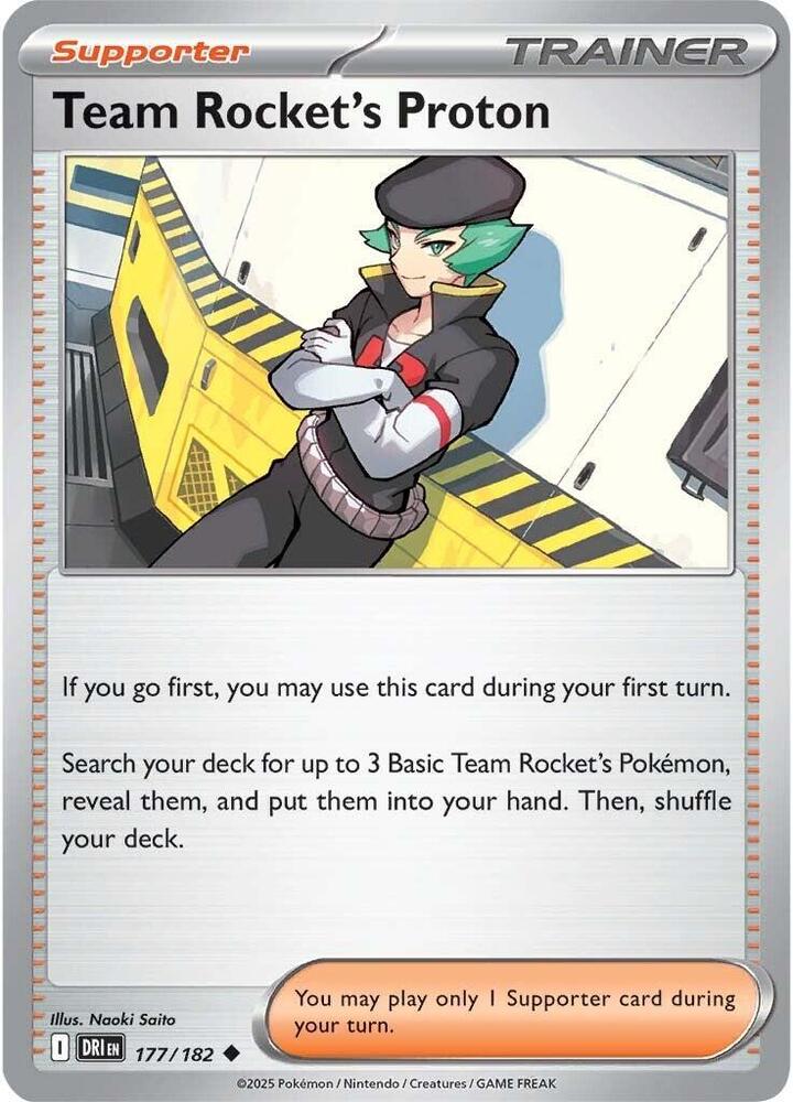 Team Rocket's Proton - 177/182 [SV10: Destined Rivals]