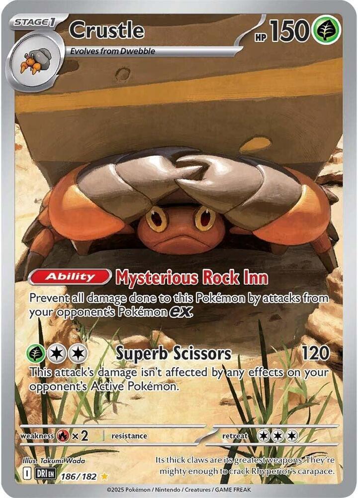 Crustle - 186/182 [SV10: Destined Rivals]