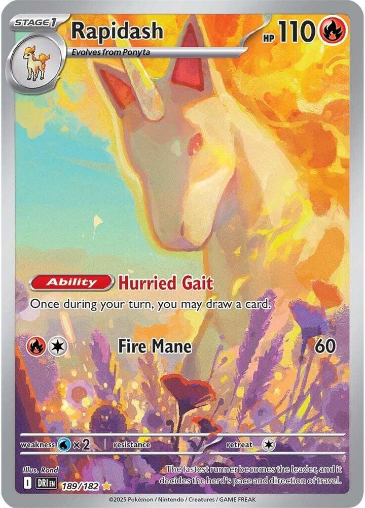 Rapidash - 189/182 [SV10: Destined Rivals]