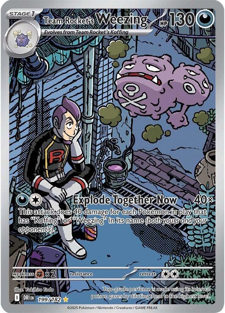 Team Rocket's Weezing - 199/182 [SV10: Destined Rivals]