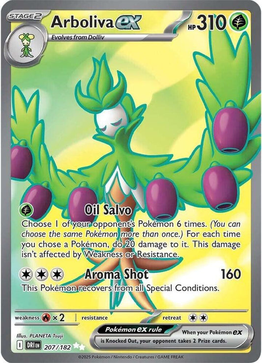 Arboliva ex - 207/182 [SV10: Destined Rivals]