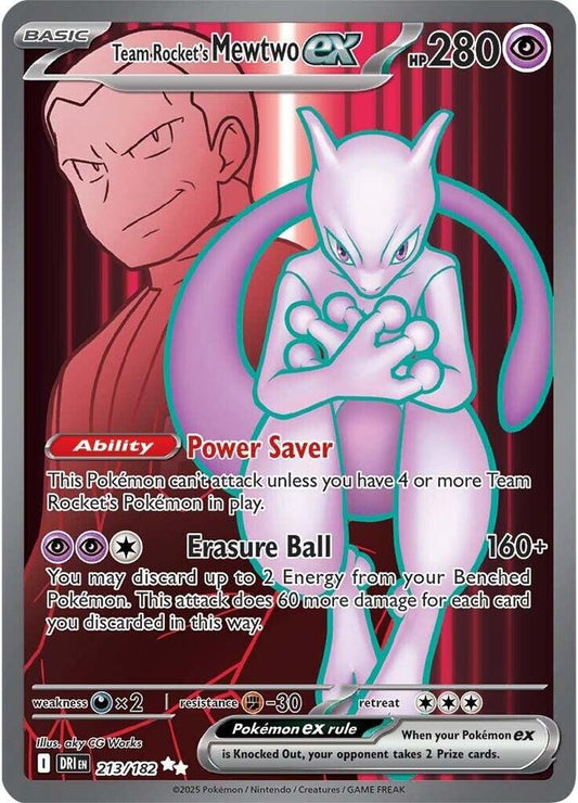 Team Rocket's Mewtwo ex - 213/182 [SV10: Destined Rivals]