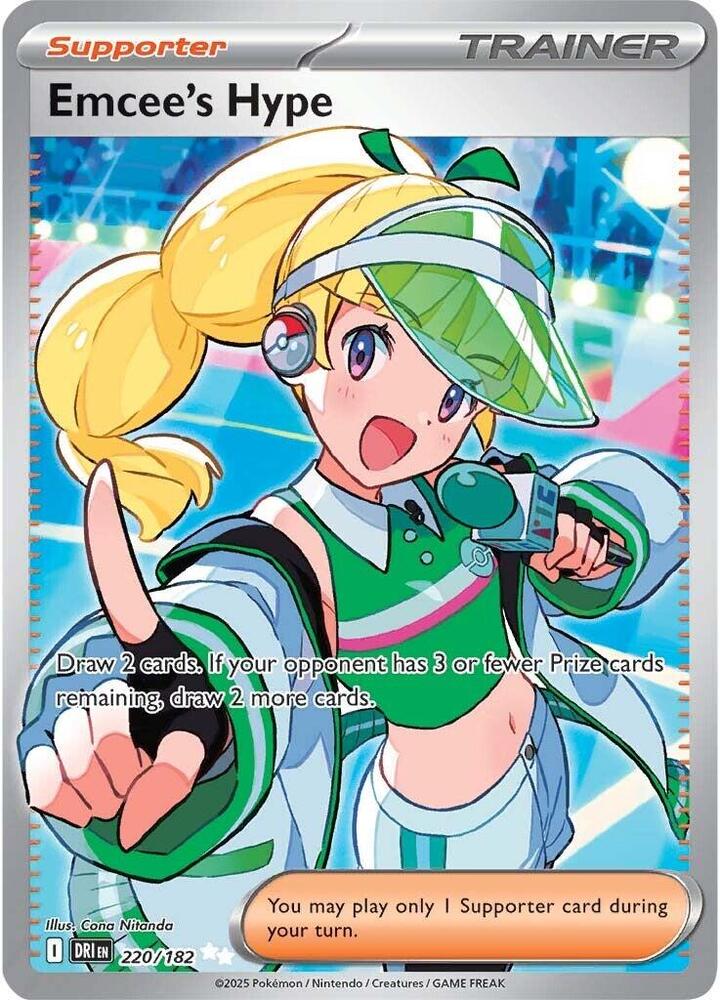 Emcee's Hype - 220/182 [SV10: Destined Rivals]