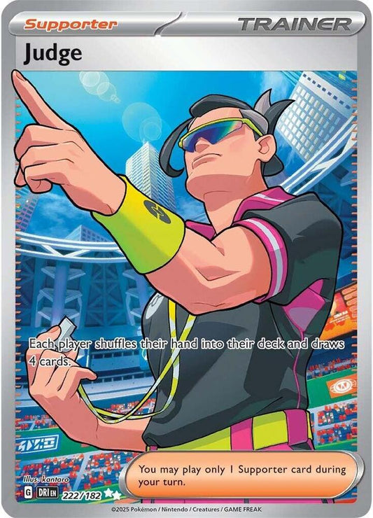 Judge - 222/182 [SV10: Destined Rivals]