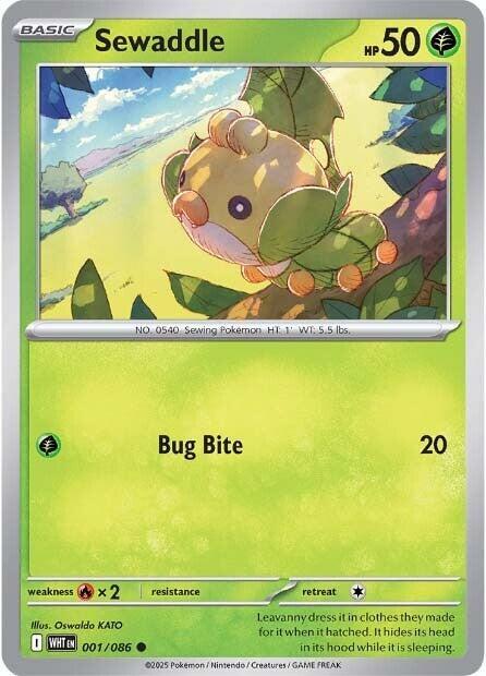 Sewaddle (001/086) [SV: White Flare]