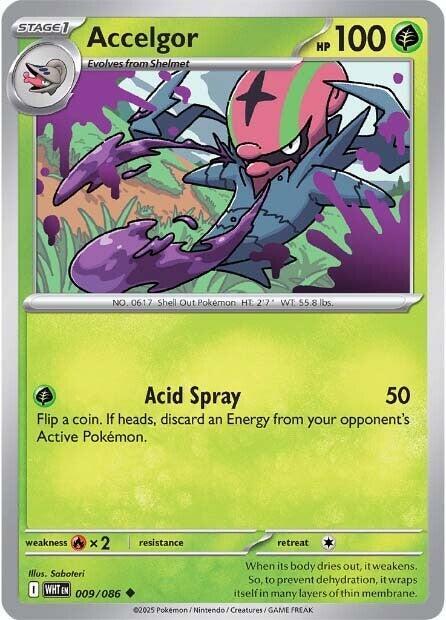 Accelgor (009/086) [SV: White Flare]