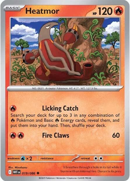 Heatmor (019/086) [SV: White Flare]