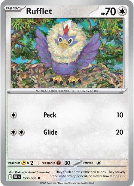Rufflet (077/086) [SV: Black Bolt]