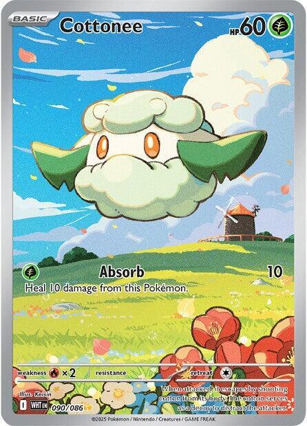 Cottonee - 090/086 [SV: White Flare]
