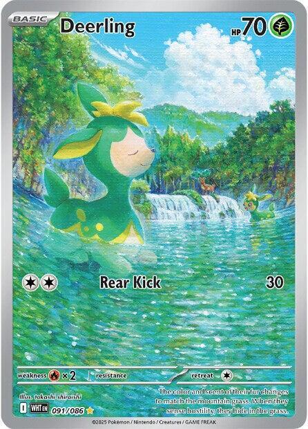 Deerling - 091/086 [SV: White Flare]