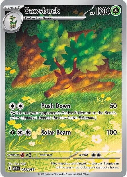 Sawsbuck - 092/086 [SV: White Flare]