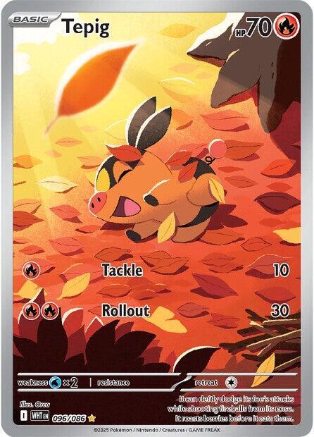 Tepig - 096/086 [SV: White Flare]