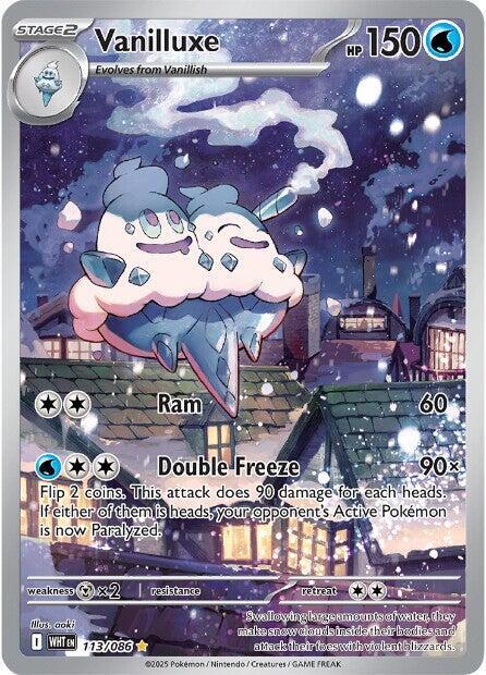 Vanilluxe - 113/086 [SV: White Flare]