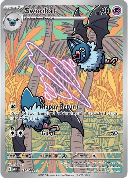 Swoobat - 120/086 [SV: White Flare]