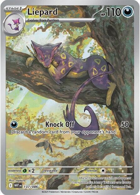 Liepard - 137/086 [SV: White Flare]