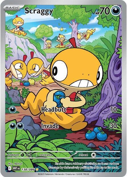 Scraggy - 138/086 [SV: White Flare]