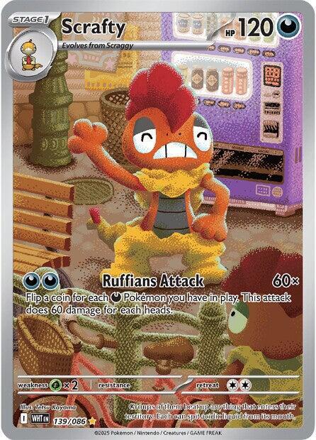 Scrafty - 139/086 [SV: White Flare]