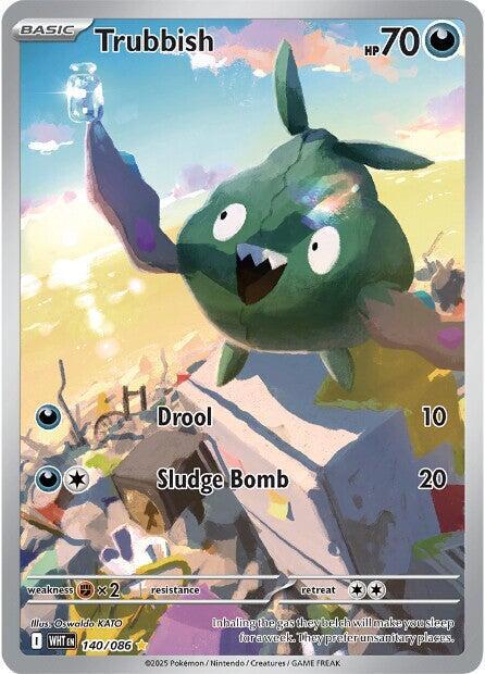 Trubbish - 140/086 [SV: White Flare]