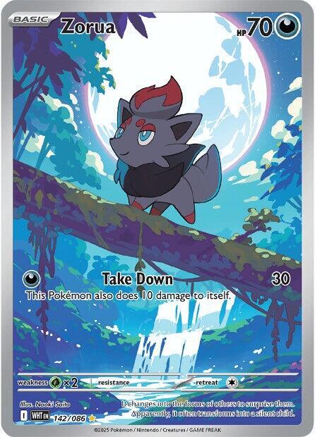 Zorua - 142/086 [SV: White Flare]