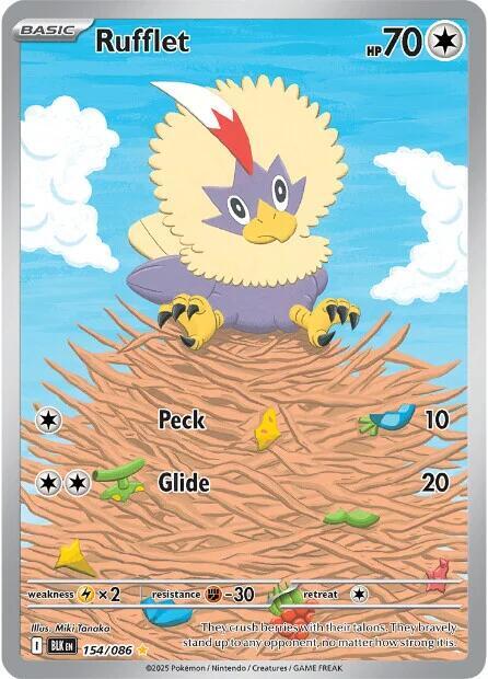 Rufflet - 154/086 [SV: Black Bolt]