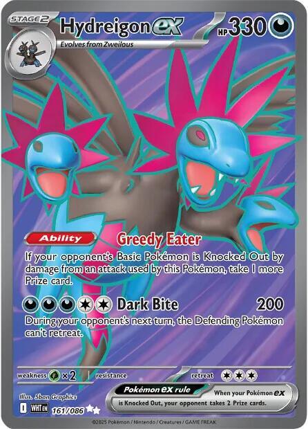 Hydreigon ex - 161/086 [SV: White Flare]