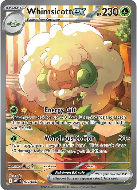 Whimsicott ex - 165/086 [SV: White Flare]