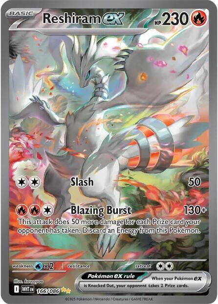 Reshiram ex - 166/086 [SV: White Flare]