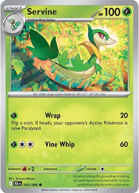 Servine (002/086) [SV: Black Bolt]
