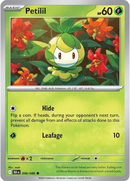 Petilil (006/086) [SV: Black Bolt]