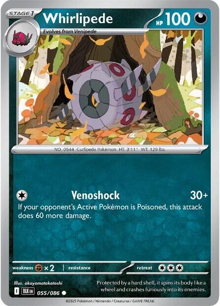 Whirlipede (055/086) [SV: Black Bolt]