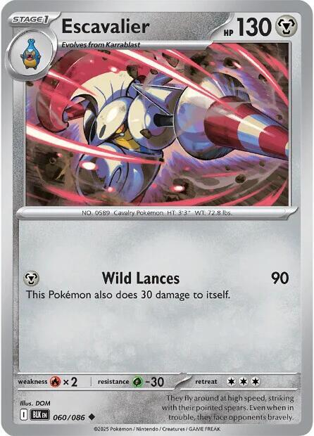 Escavalier (060/086) [SV: Black Bolt]