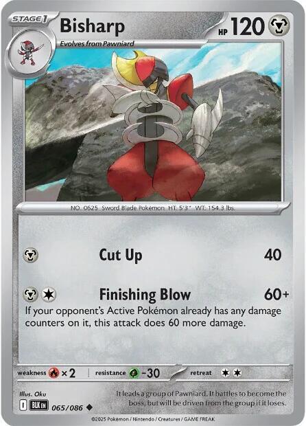 Bisharp (065/086) [SV: Black Bolt]