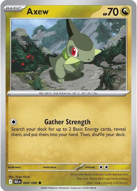 Axew (068/086) [SV: Black Bolt]
