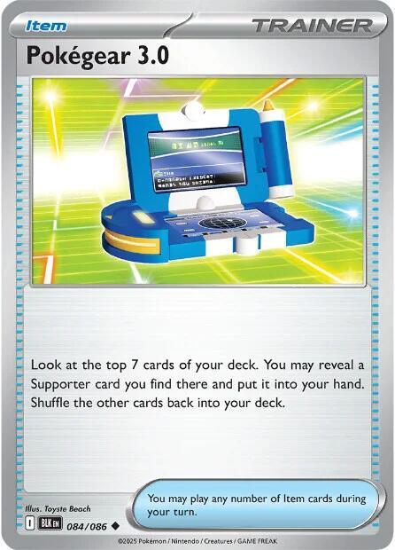 Pokegear 3.0 (084/086) [SV: Black Bolt]