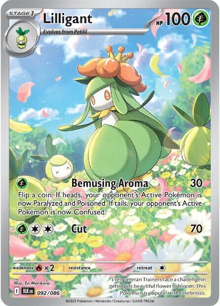 Lilligant - 092/086 [SV: Black Bolt]