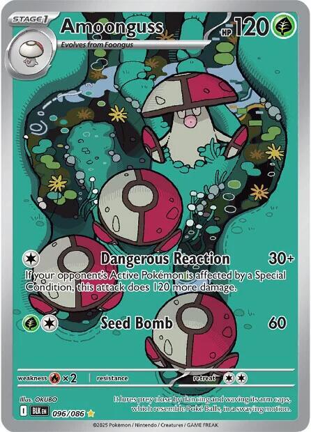 Amoonguss - 096/086 [SV: Black Bolt]