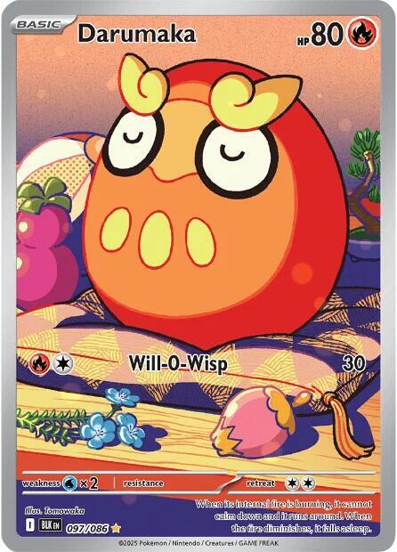 Darumaka - 097/086 [SV: Black Bolt]
