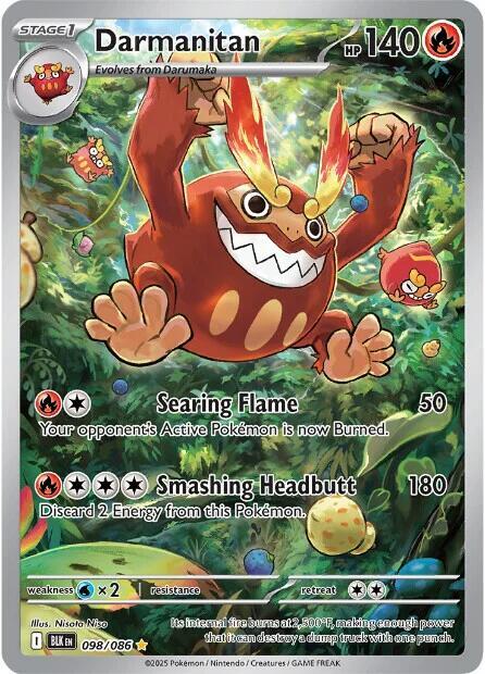 Darmanitan - 098/086 [SV: Black Bolt]
