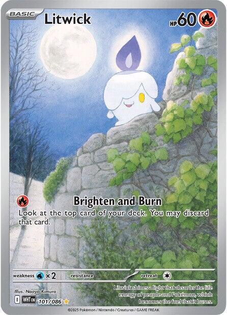 Litwick - 101/086 [SV: White Flare]