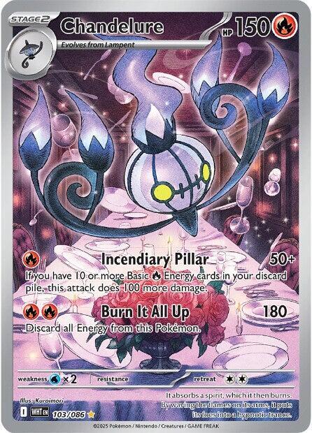 Chandelure - 103/086 [SV: White Flare]