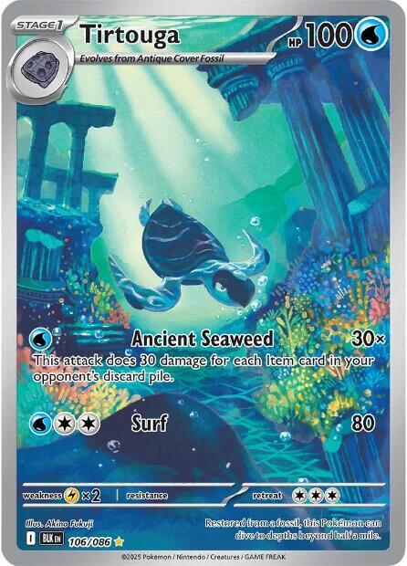 Tirtouga - 106/086 [SV: Black Bolt]