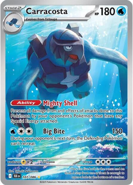 Carracosta - 107/086 [SV: Black Bolt]