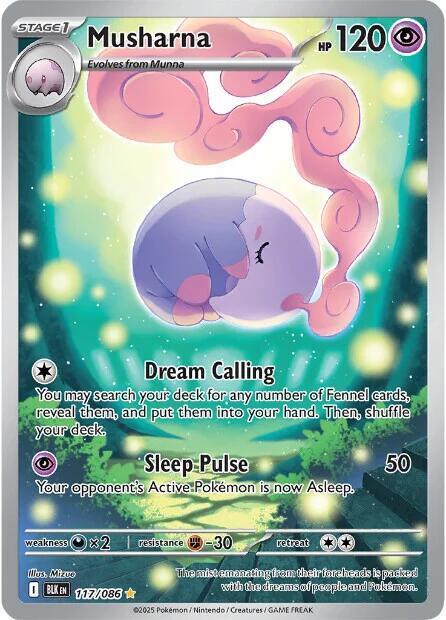 Musharna - 117/086 [SV: Black Bolt]