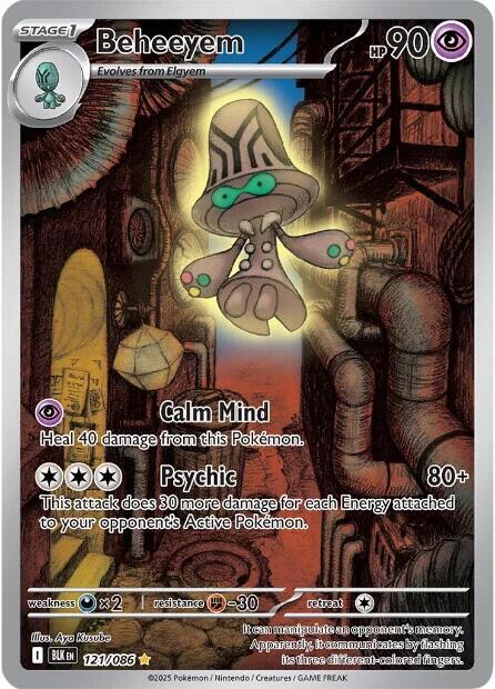 Beheeyem - 121/086 [SV: Black Bolt]