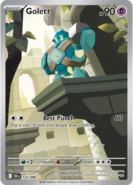 Golett - 122/086 [SV: Black Bolt]