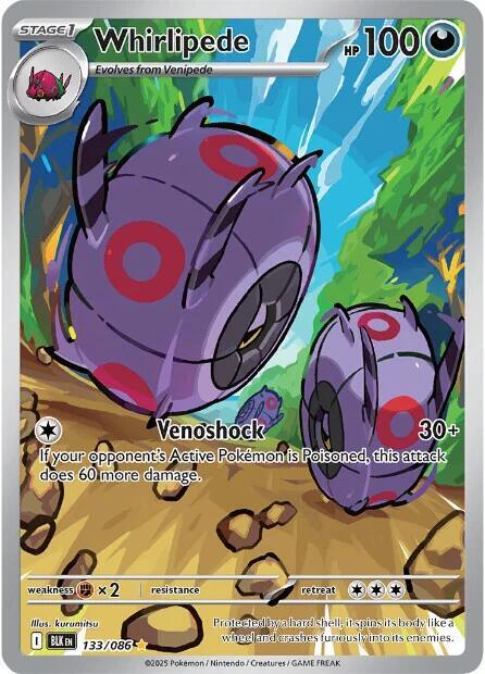 Whirlipede - 133/086 [SV: Black Bolt]