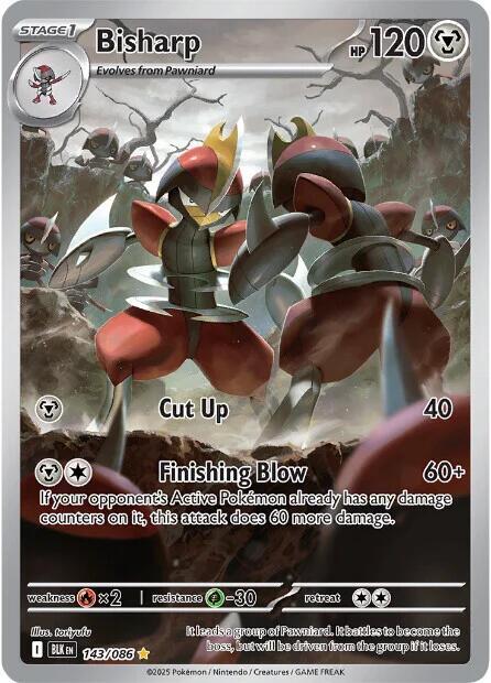 Bisharp - 143/086 [SV: Black Bolt]