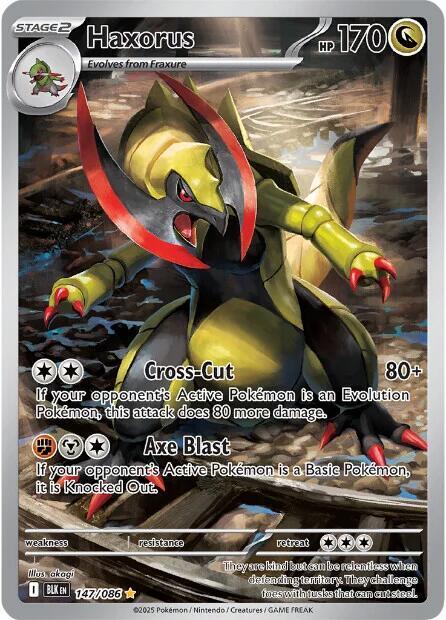 Haxorus - 147/086 [SV: Black Bolt]