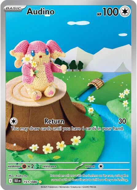 Audino - 151/086 [SV: Black Bolt]