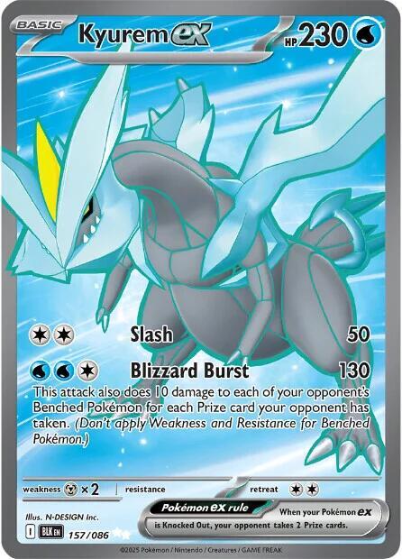 Kyurem ex - 157/086 [SV: Black Bolt]